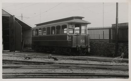 Manx Electric Railway enclosed car 58