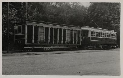 Manx Electric Railway motor car 1 and open…