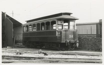 Manx Electric Railway trailer 58