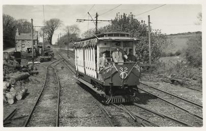 Manx Electric Railway open car 32