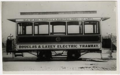 Manx Electric Railway short trailer 59 as originally…