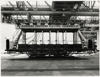 Douglas Southern Electric Railway tram No. 1, moved…