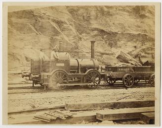 'Henry B. Loch' being used to haul materials…