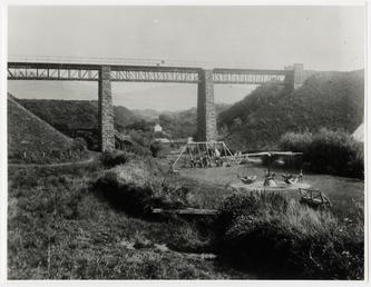 Isle of Man Railway bridge at Glen Whyllin