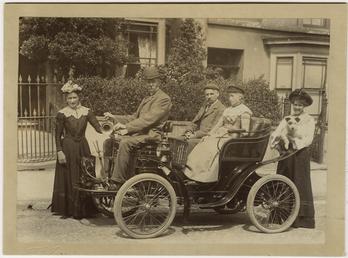 A Deauville 5HP, first private motor car on…