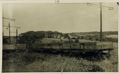 Manx Electric Railway goods bogie wagon 19 at…