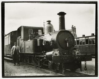 Engine No.8 'Fenella' at Port Erin Station