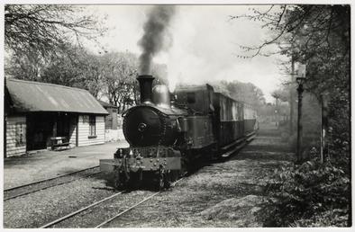 Engine No.12 Hutchinson Locomotive at Ballasalla station to…
