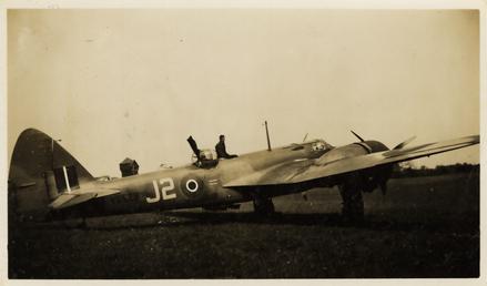 Blenheim at RAF Jurby