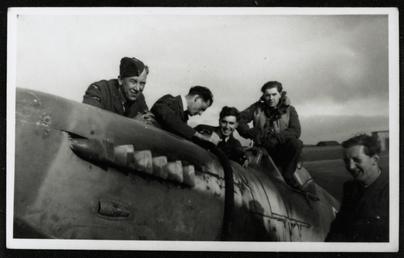 Spitfire at RAF Andreas