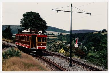 Mountain tram at Laxey
