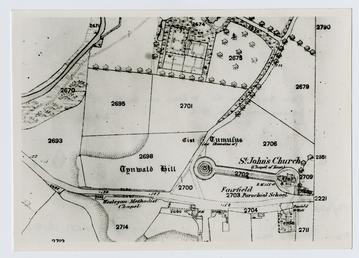 25'' Ordnance Survey map of St John's