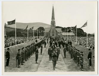 Tynwald ceremonial procession including Lieutenant Governor Air Vice…