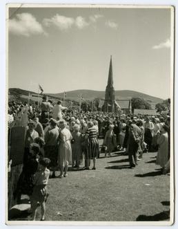 Spectators at Tynwald Day