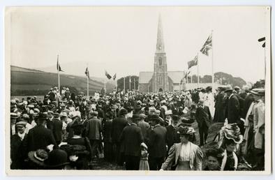 Spectators at Tynwald Day