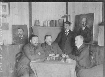 First World War internee Paul Spletstoessen and others,…