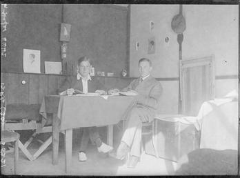 First World War internee Max Hafer and one…