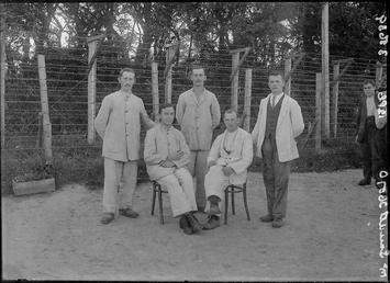 First World War internee Albert Sturck and others,…