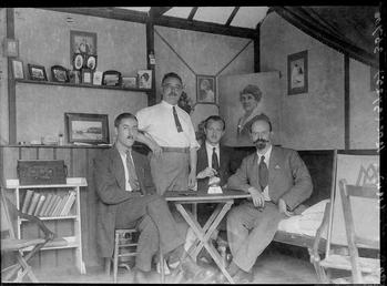 First World War internee A.Heinrich Muller and others…