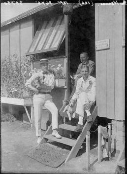 First World War Internee Gerhard Krause and two…