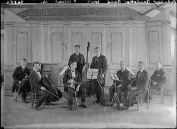 First World War Internee Orchestra, Theatre, Douglas Camp,…