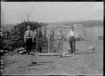 First World War Internees, Agricultural Work Party, possibly…