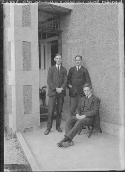 Three schoolboys, Douglas, Isle of Man
