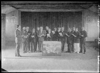First World War Internee Choir, Theatre, Knockaloe Camp,…