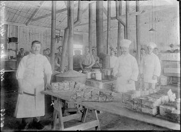 First World War Internees, Kitchen, Compound 4, Camp…