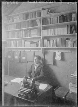 First World War Internee, Office, Knockaloe Camp, Isle…