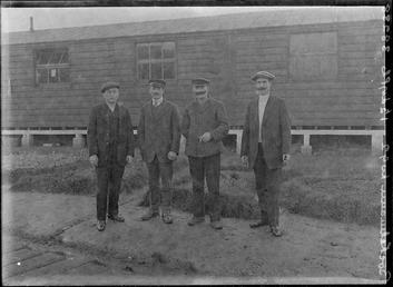 First World War internee Bockelmann and others, Knockaloe…