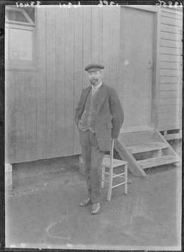First World War internee Oswald Siebenhuner, Knockaloe Camp,…