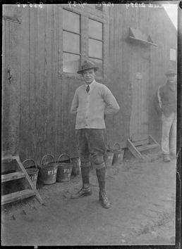 First World War internee Bruno Paul Wind, Knockaloe…