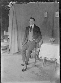 First World War internee Gottlieb Lowner,Knockaloe Camp, Isle…