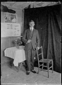 First World War internee, Knockaloe Camp, Isle of…