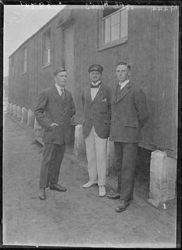 First World War internees Hermann Lehmann, Friedrich Wilhelm…