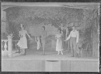First World War internee theatrical production, theatre, Douglas…