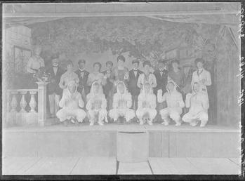 First World War internee theatrical production, theatre, Douglas…