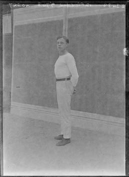 First World War Internee Gymnast Knockaloe Camp, Isle…