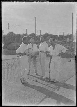 First World War Internees, Tennis Courts, Douglas Camp,…