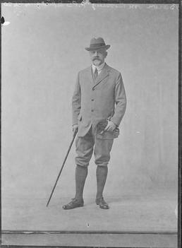 Baron von Bissing, First World War internee, Isle…