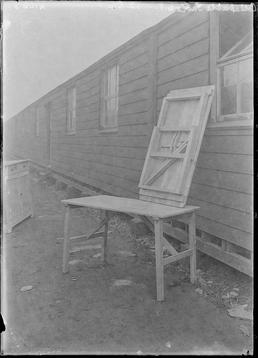First World War Internee-Made Furniture (Flat-Pack Table), Knockaloe…