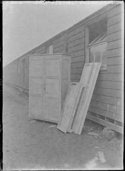 First World War Internee-Made Furniture (Flat-Pack Cupboard), Knockaloe…