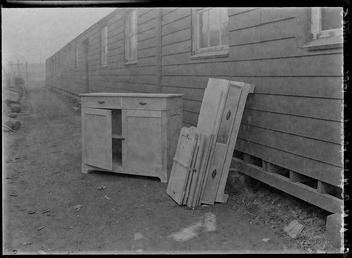 First World War Internee-Made Furniture (Flat-Pack Sideboard), Knockaloe…