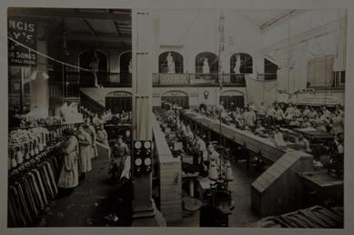 Women spinning during First World War in Derby…