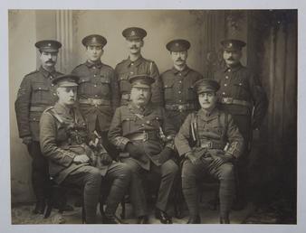 Commandant and Officers of First World War Knockaloe…