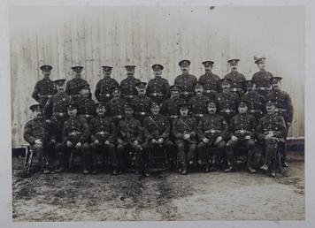 Officers of First World War Knockaloe Internment Camp