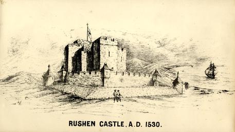 'Rushen Castle A.D. 1530.'