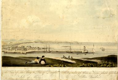 A view of the bay and pier of…