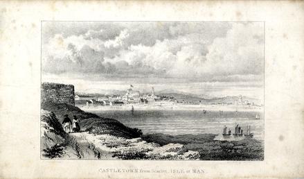 'Castletown from Scarlet, Isle of Man' (sic)